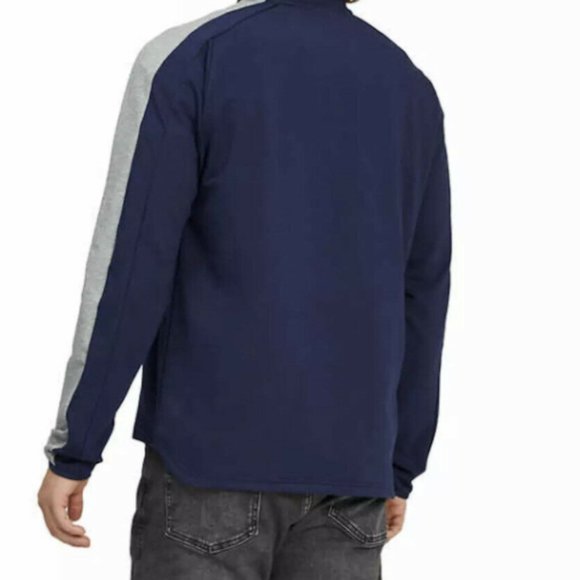 NEW Puma Mens Stretchlite 1/4 Zip Pullover Blue Size L 1350330 Cotton Blend - Picture 3 of 3